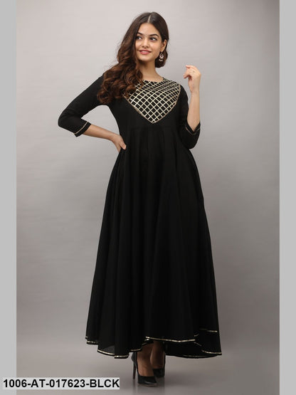 Gota Flared Kurta