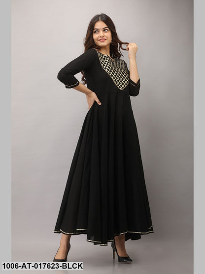 Gota Flared Kurta