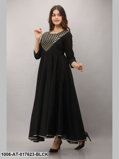 Gota Flared Kurta