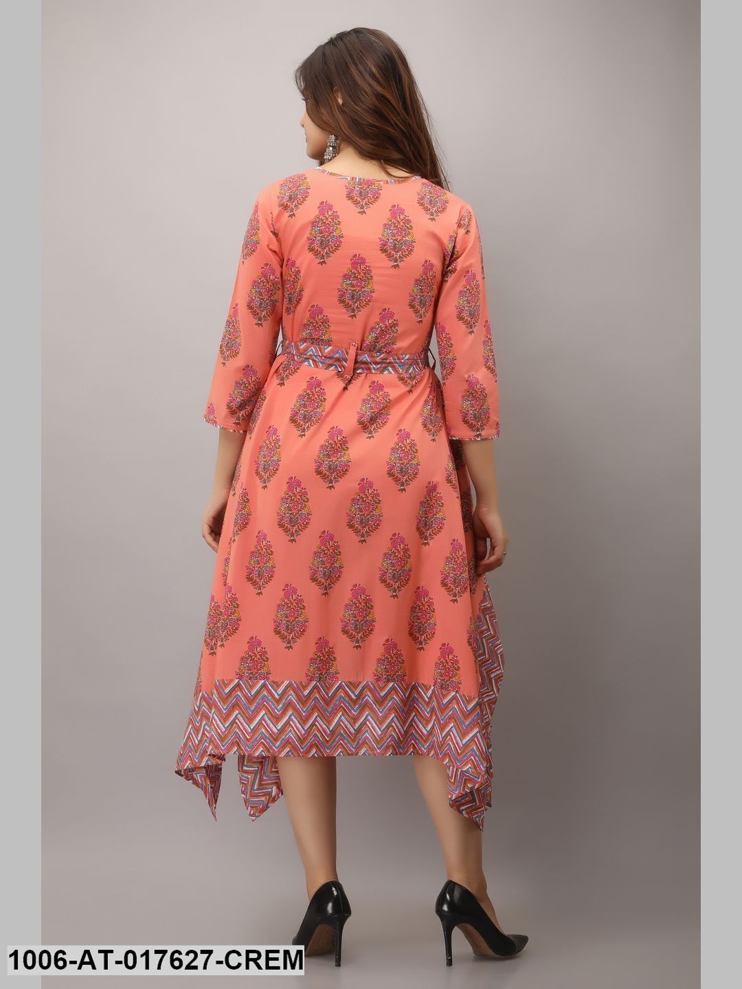 Printed Flared Kurta