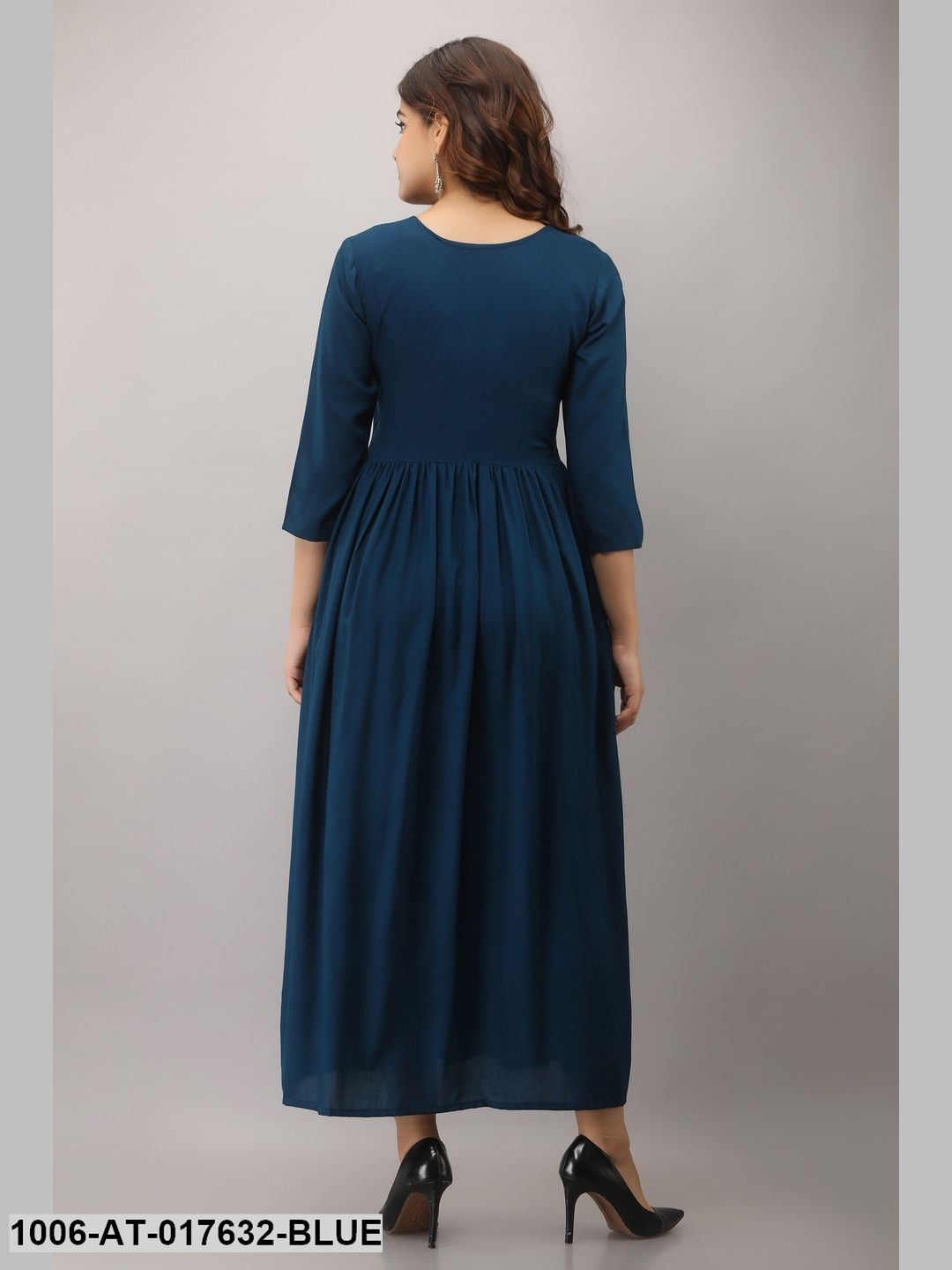 Embroidery Flared Kurta