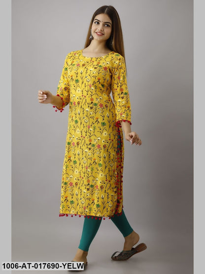 Printed Straight Kurta
