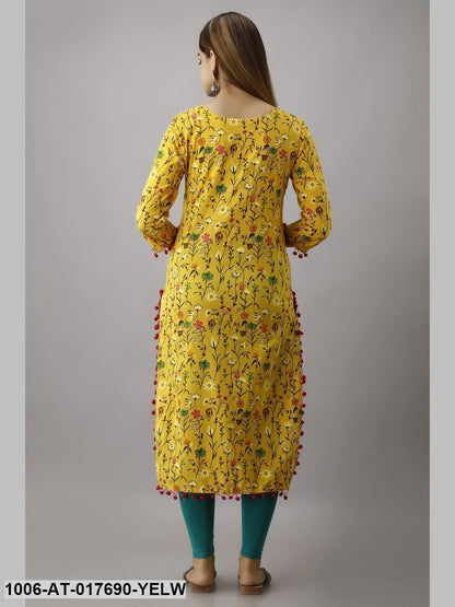 Printed Straight Kurta