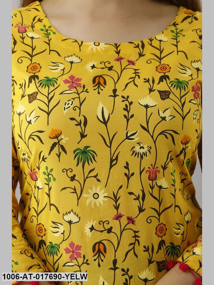 Printed Straight Kurta