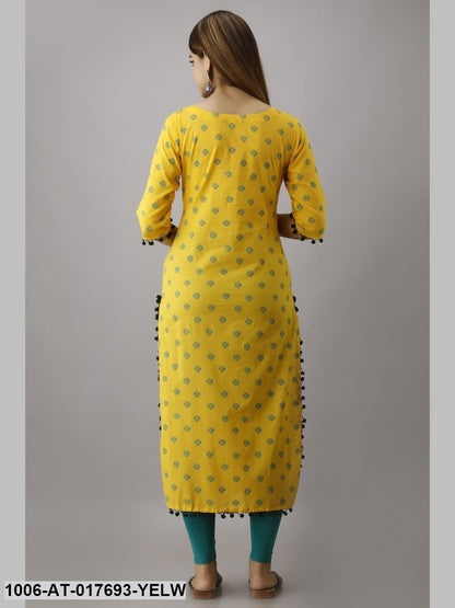 Printed Straight Kurta