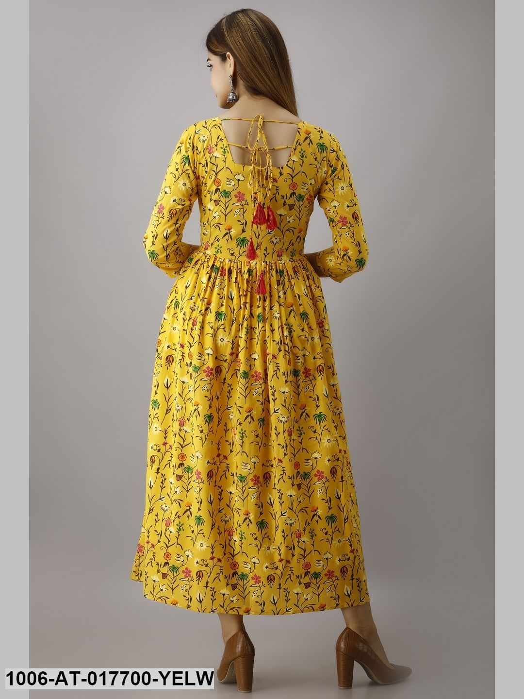 Printed A-Line Kurta