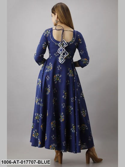 Printed Flared Kurta