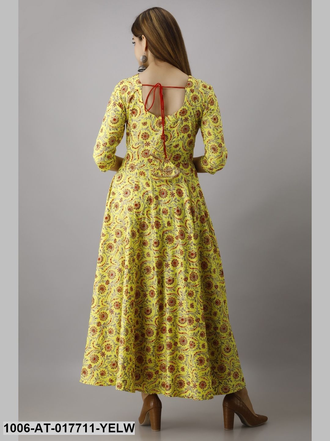 Printed Flared Kurta
