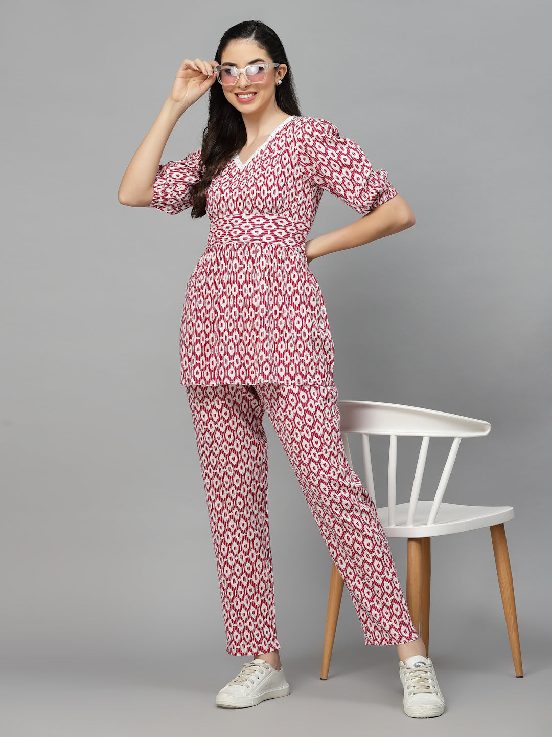 Printed Rayon Co-Ord Set