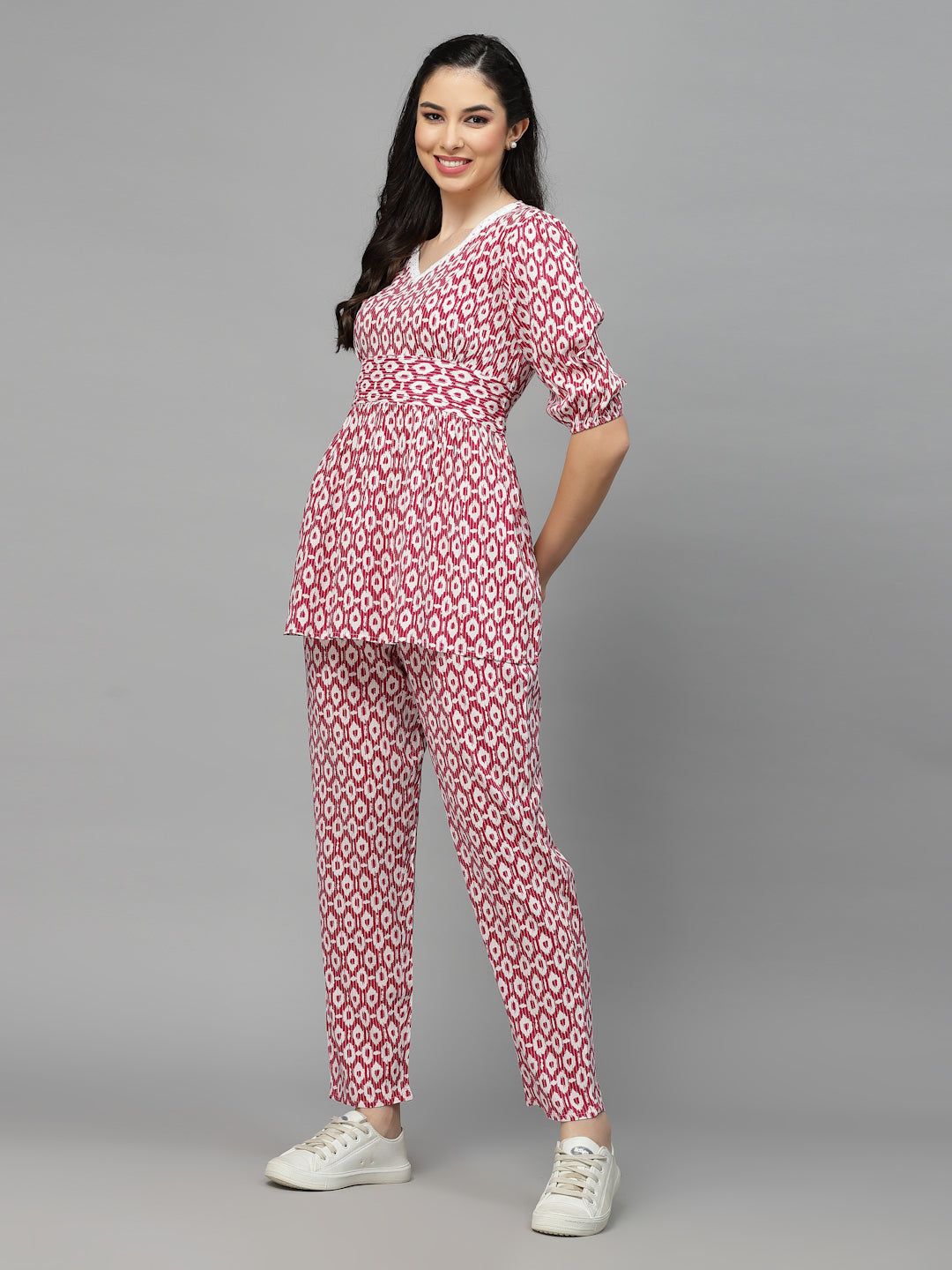 Printed Rayon Co-Ord Set