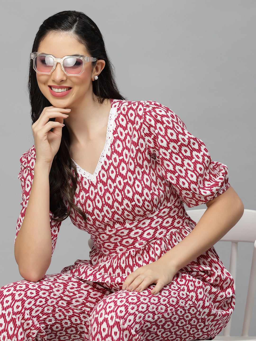 Printed Rayon Co-Ord Set