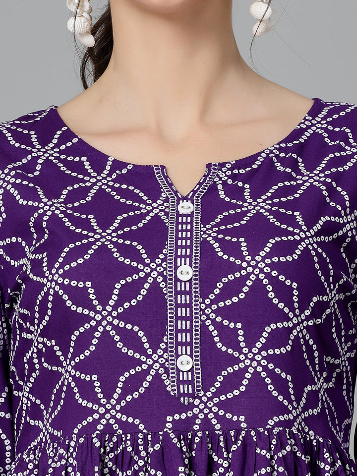 Printed Rayon Cord set