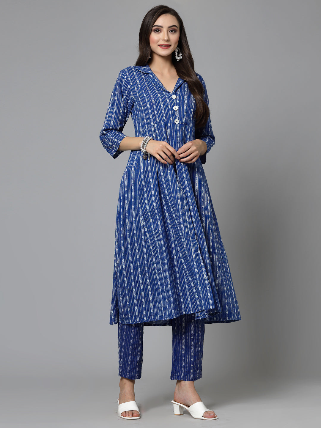 Woven Design Cotton Co-Ord set