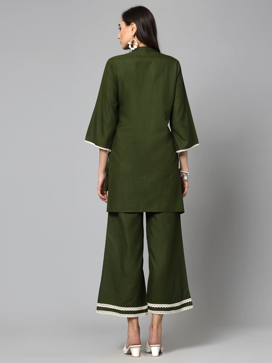 Solid Rayon Blend Co-Ord set
