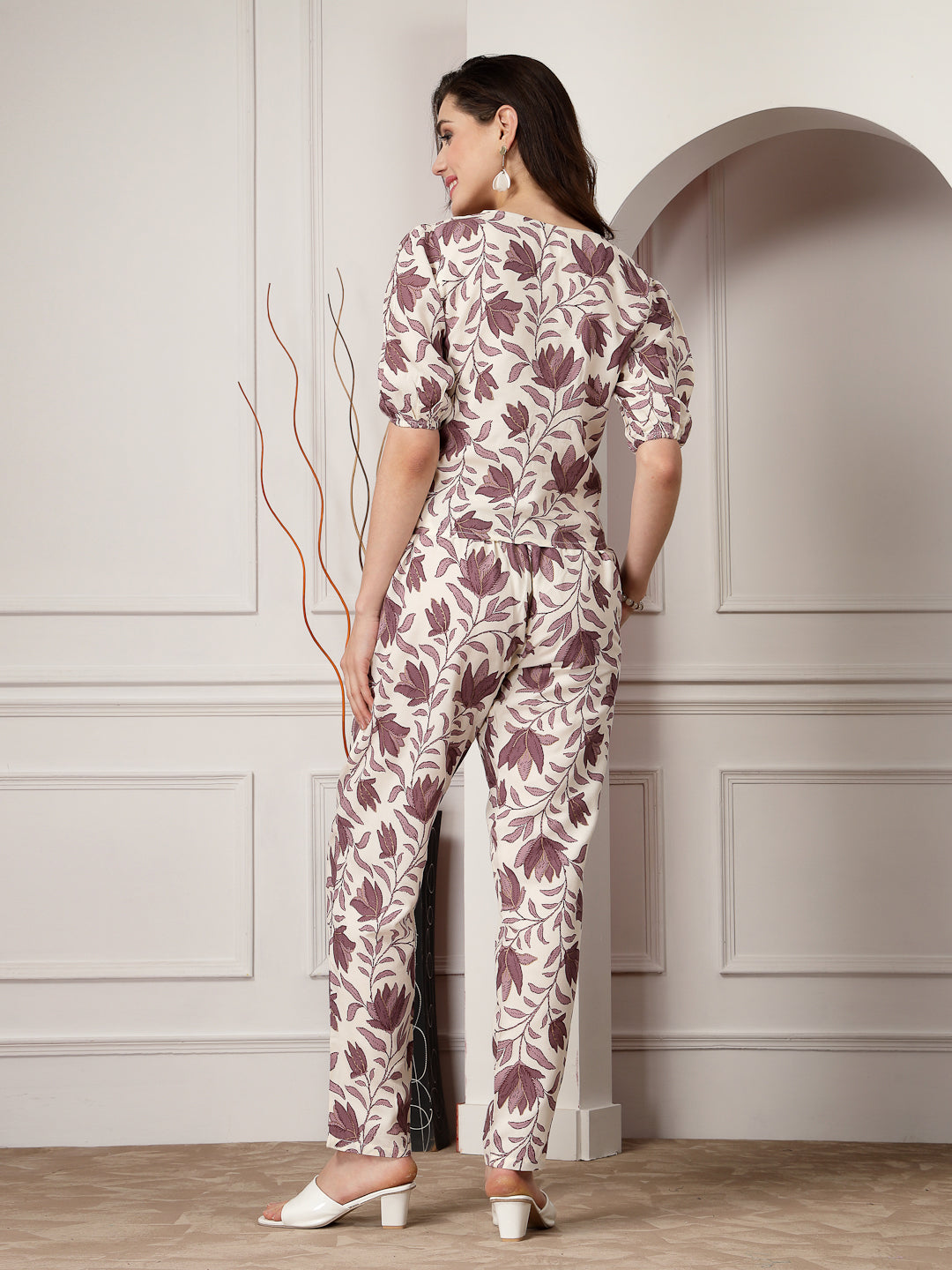 Floral Printed Rayon Co-Ord Set