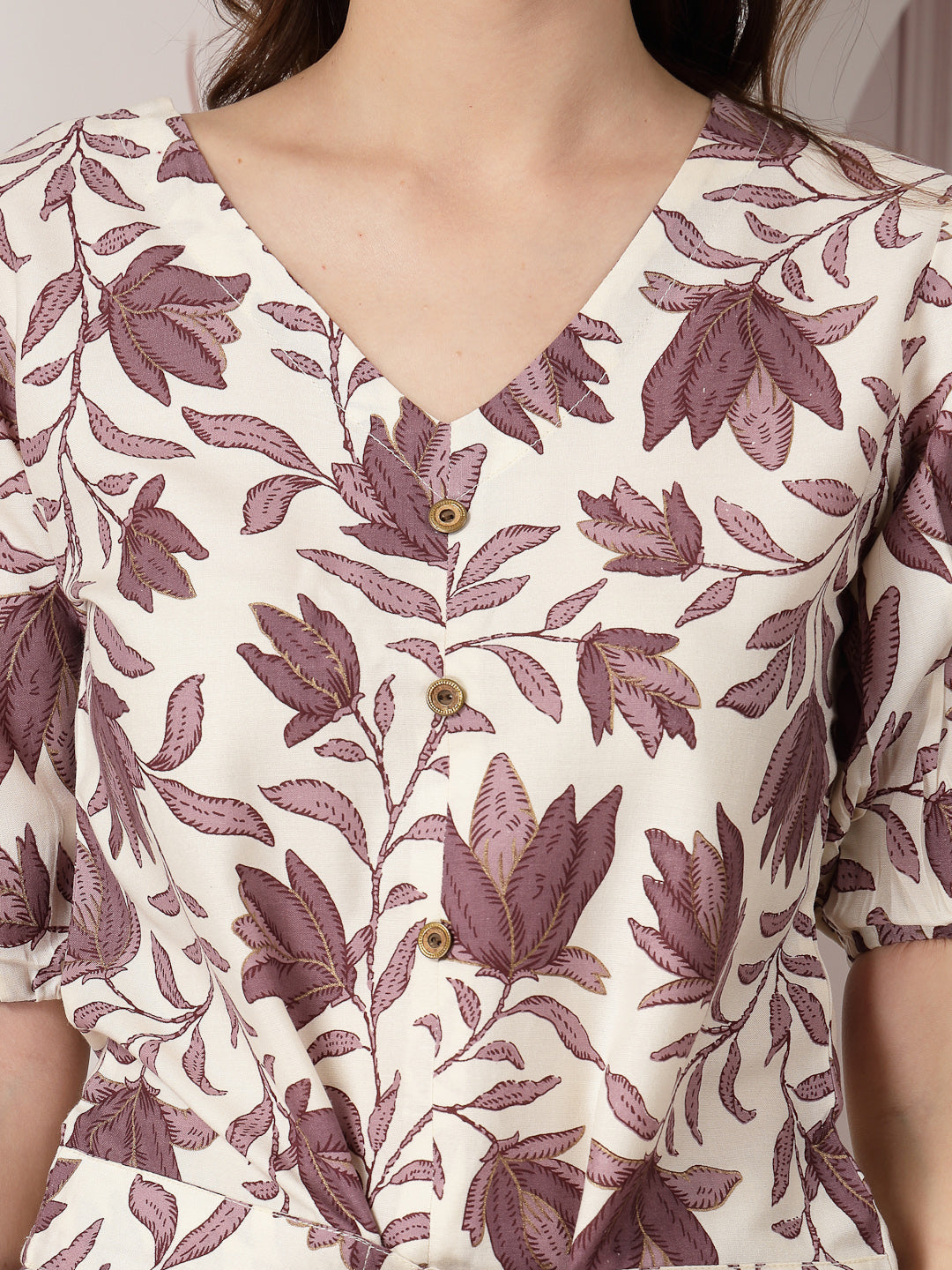 Floral Printed Rayon Co-Ord Set