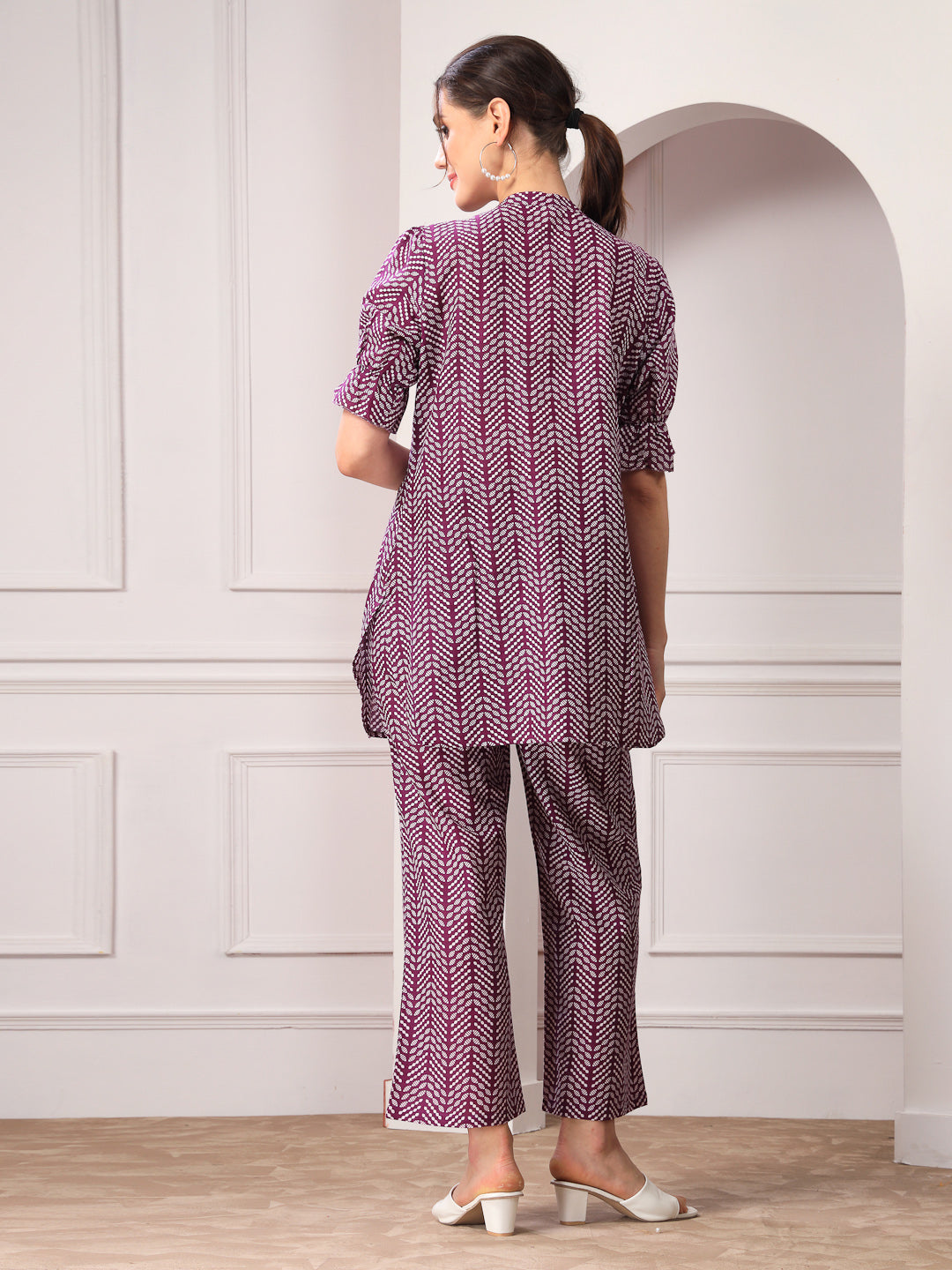 Printed Rayon Co-Ord Set