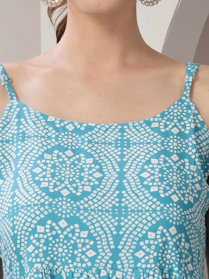 Printed Rayon Co-Ord Set