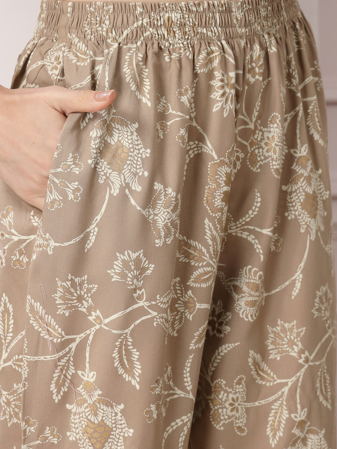Floral Printed Rayon Co-Ord Set