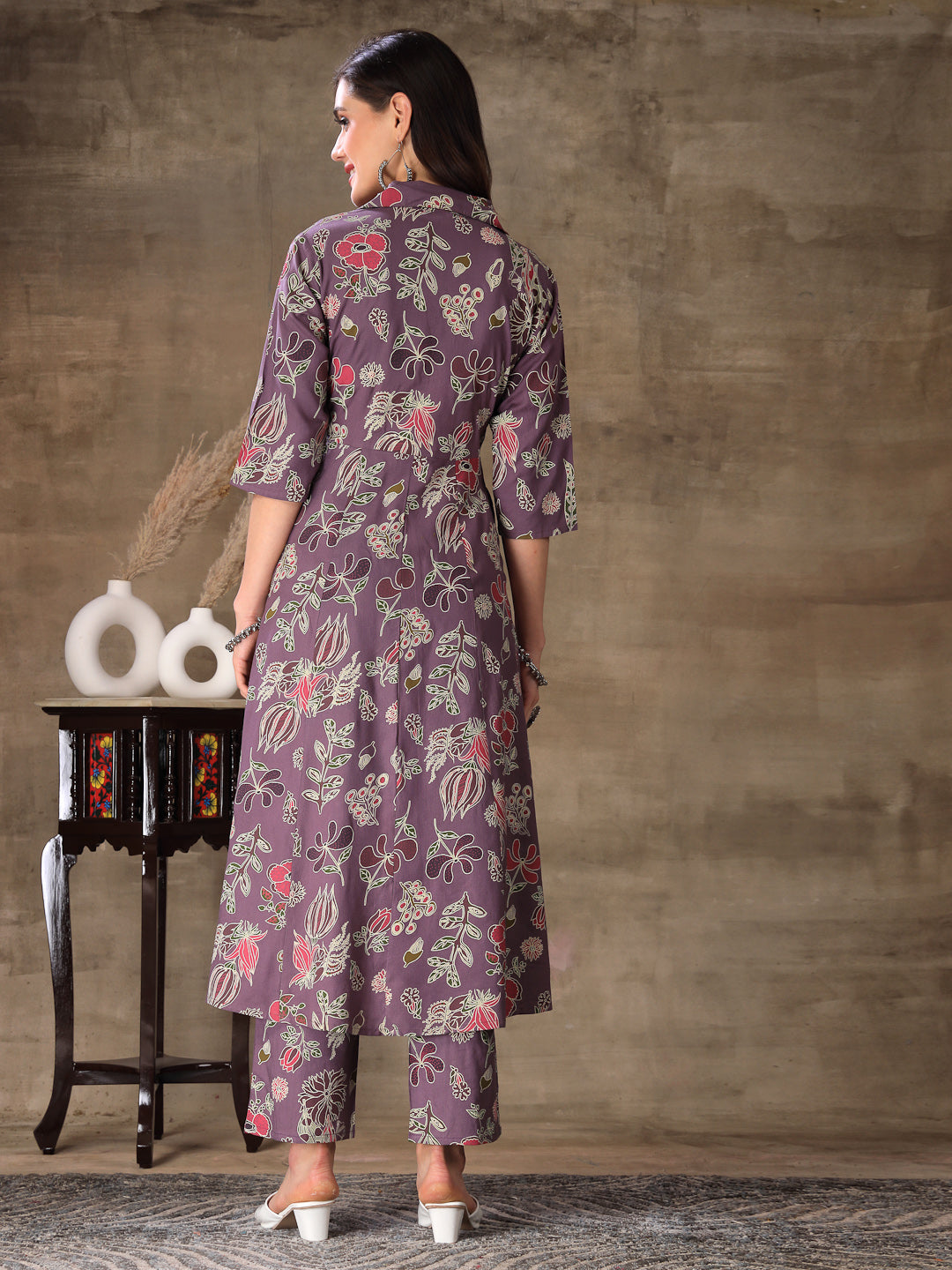 Floral Printed Rayon Co-Ord Set