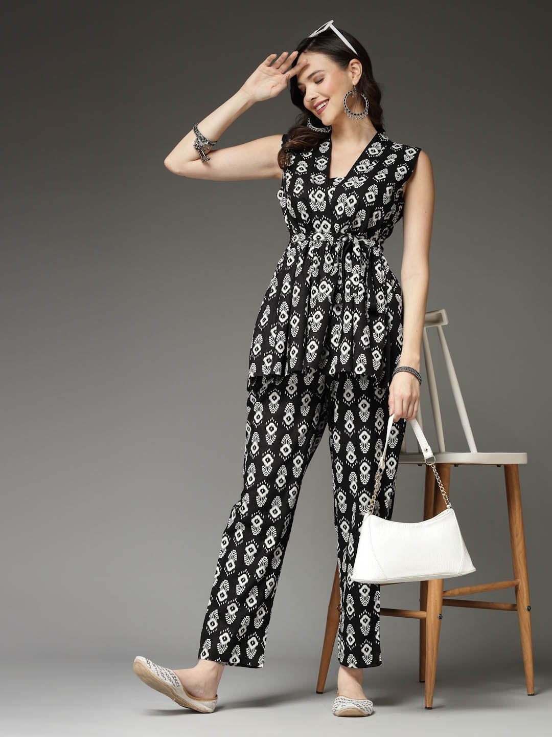 Printed Rayon Co-Ord set
