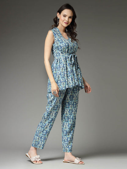 Printed Rayon Co-Ord set