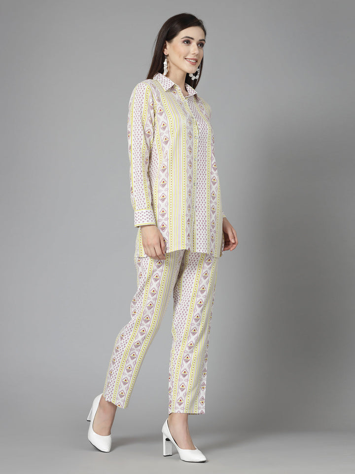Printed Rayon Co-Ord Set