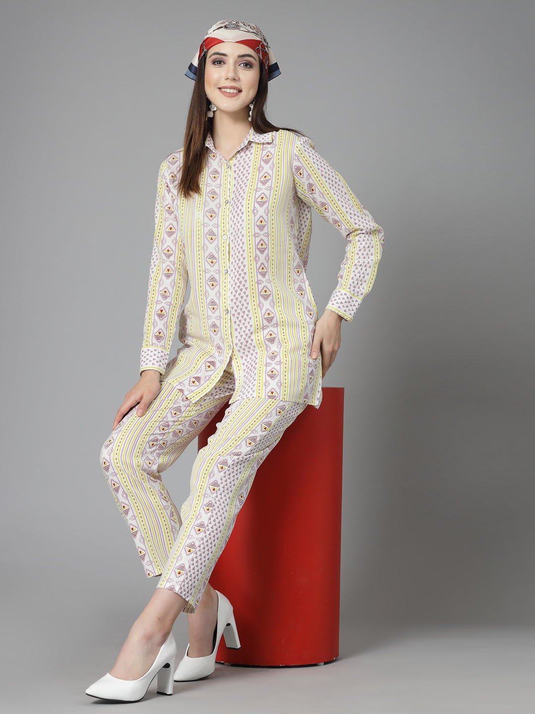 Printed Rayon Co-Ord Set