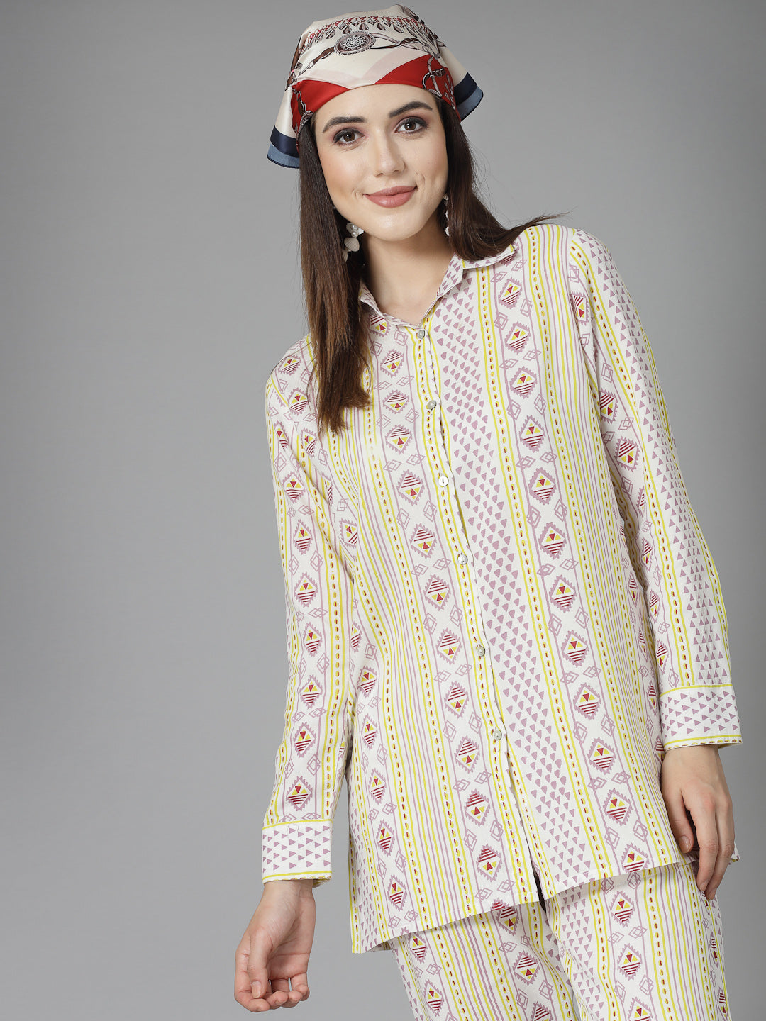 Printed Rayon Co-Ord Set