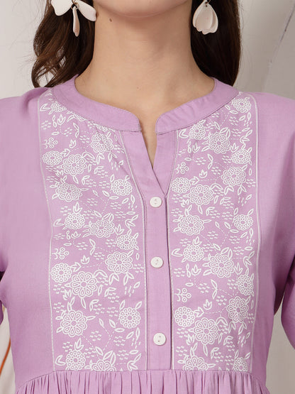 Solid Rayon Co-Ord Set