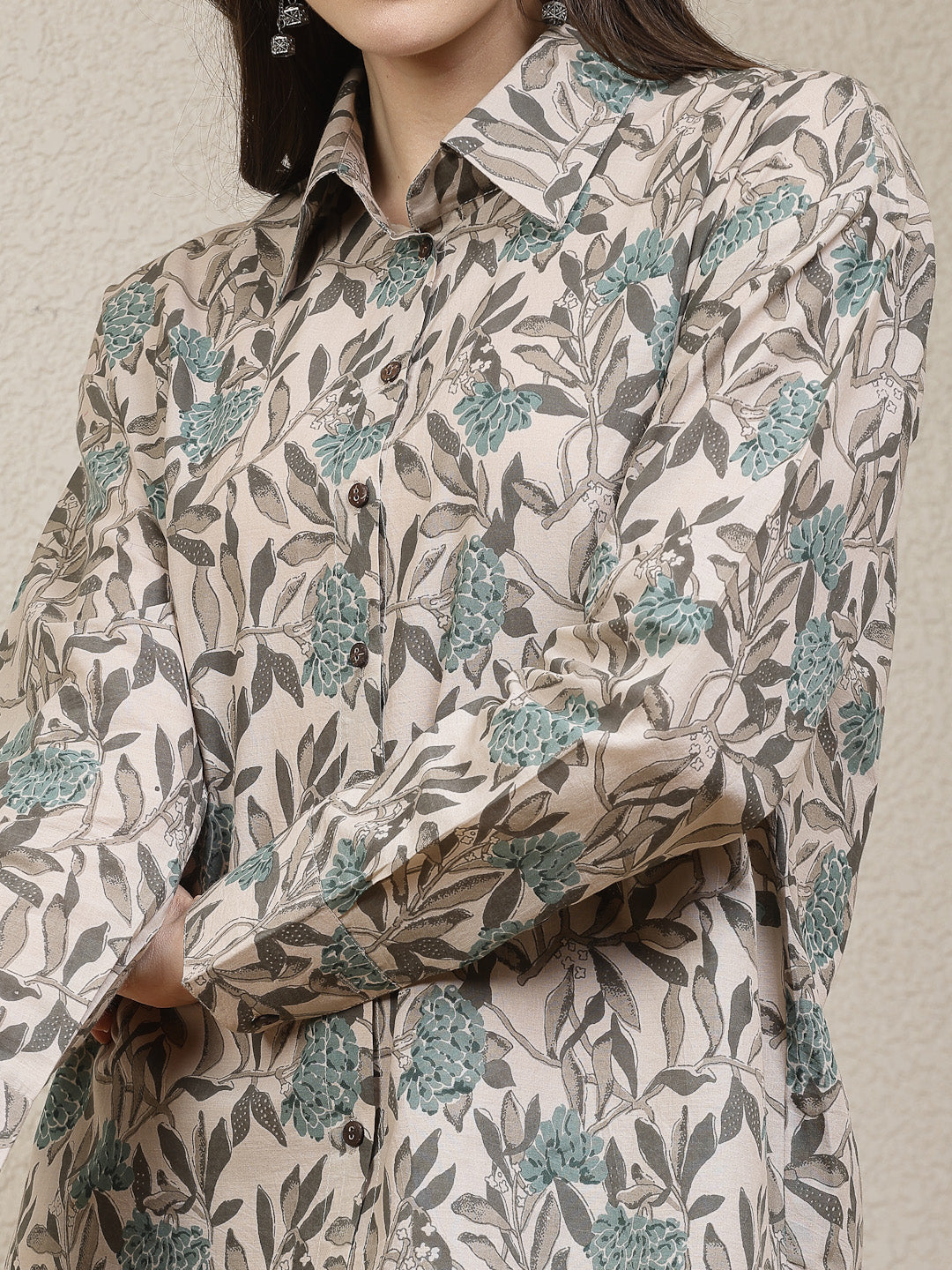 Floral Printed Rayon Co-Ord Set