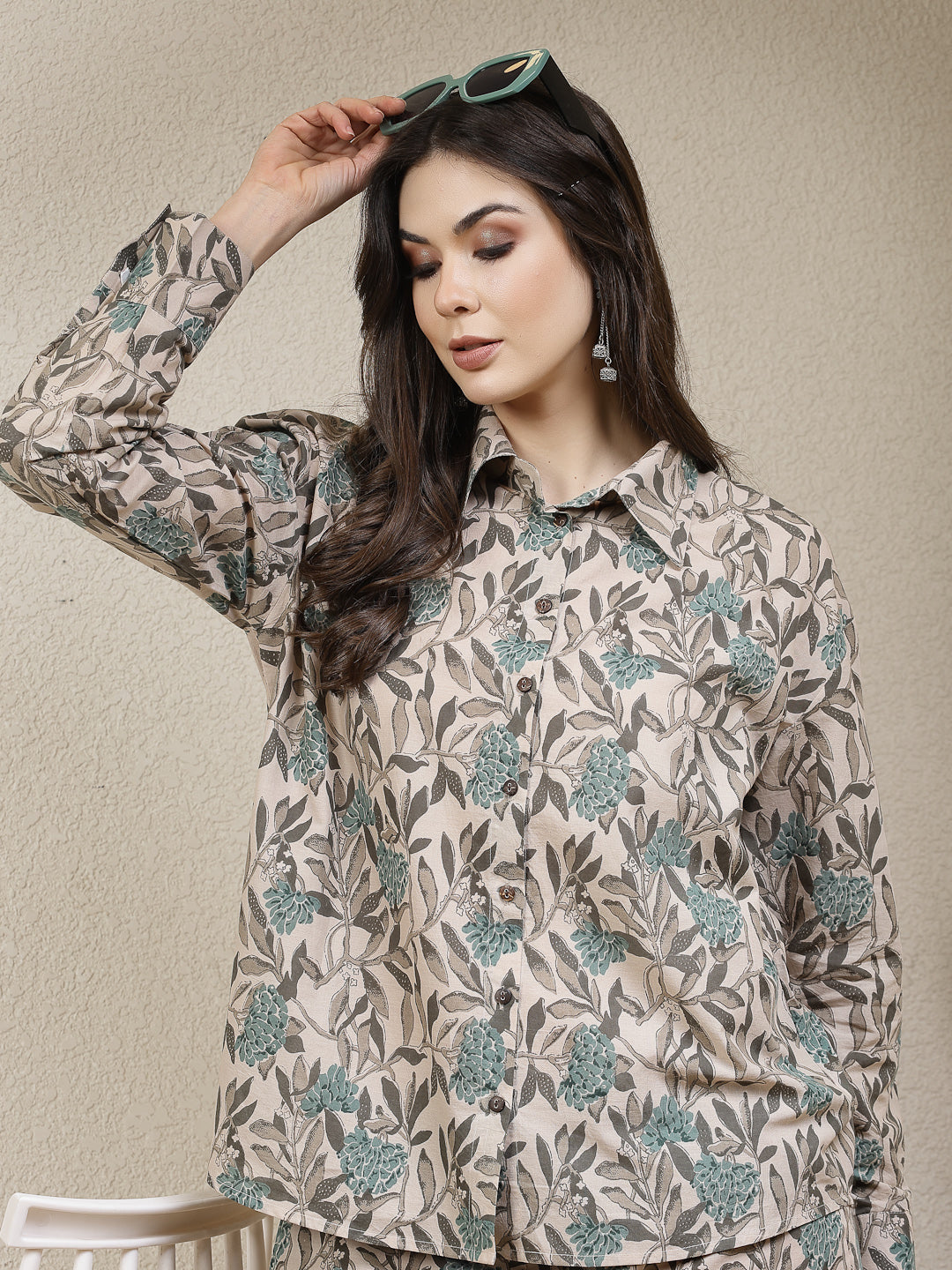 Floral Printed Rayon Co-Ord Set