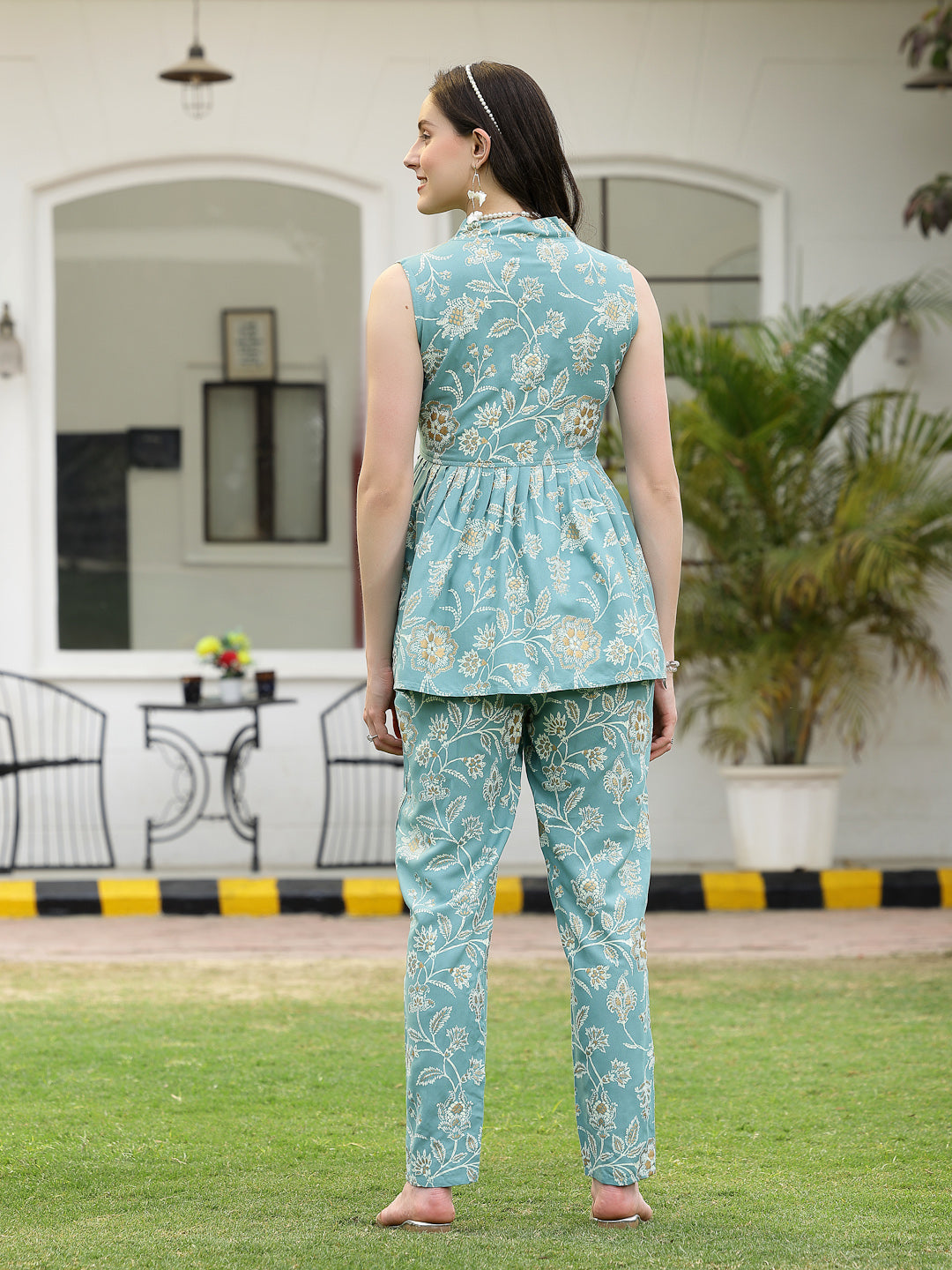 Floral Printed Rayon Co-Ord Set