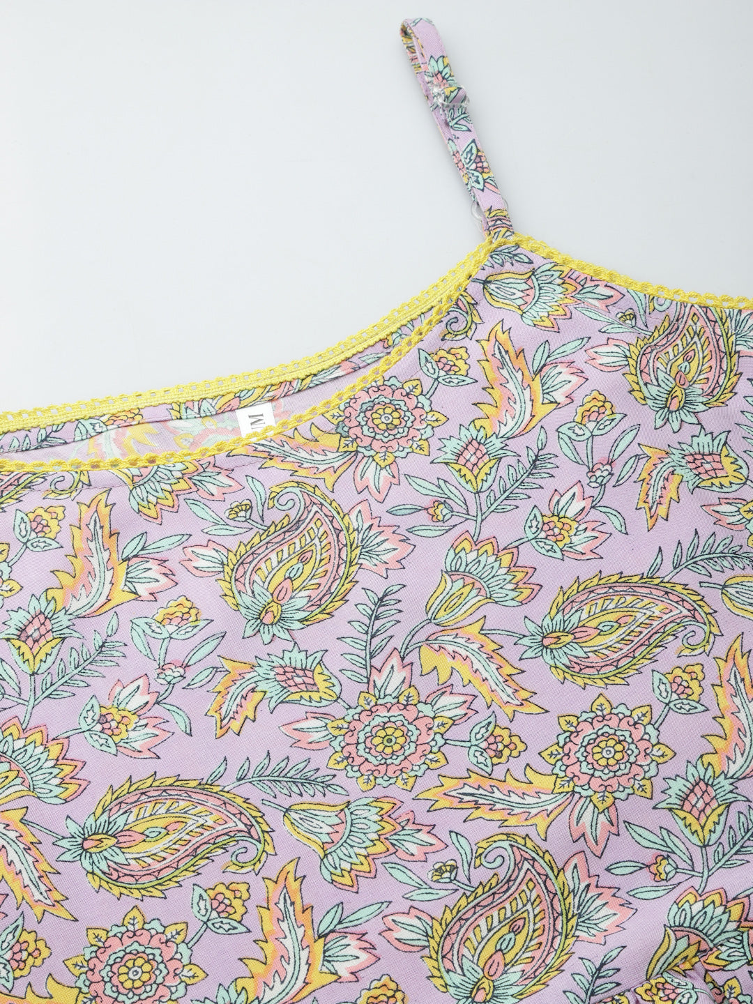 Paisley Printed Rayon Kurta Pant Dupatta Set