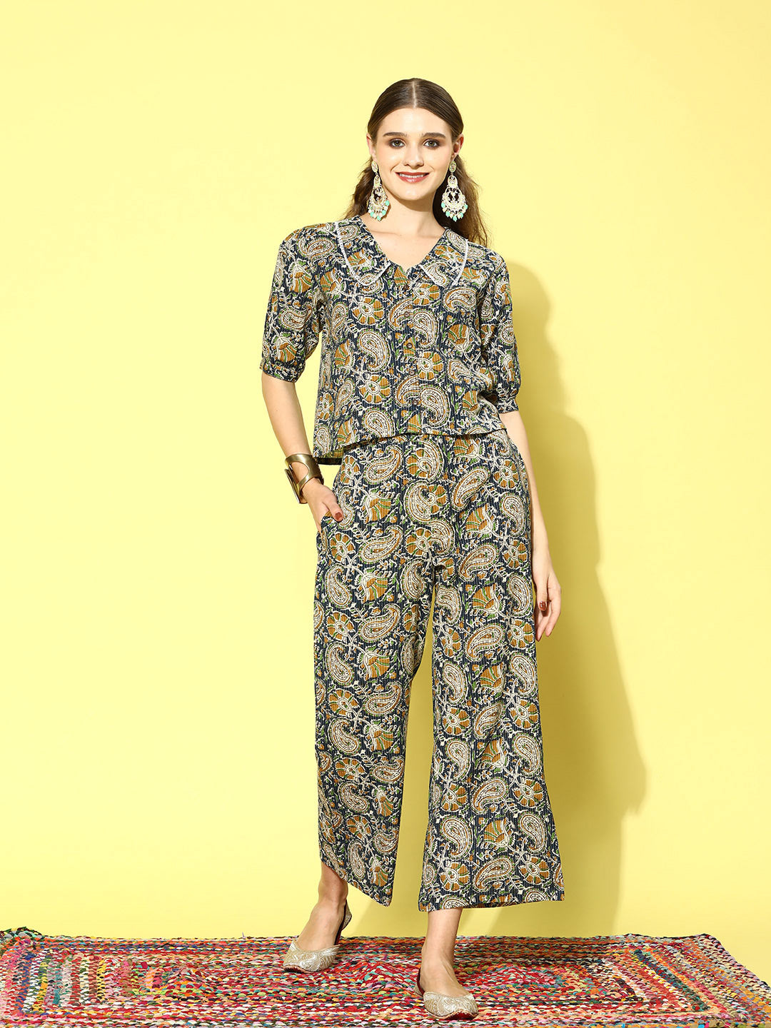 Printed Cotton Co-Ords set