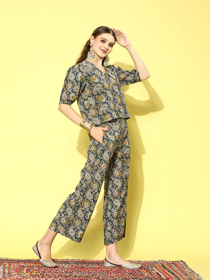 Printed Cotton Co-Ords set