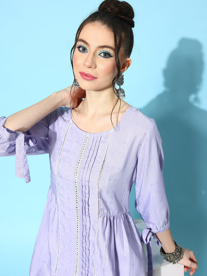 Self Design Rayon Blend Co-Ords Set