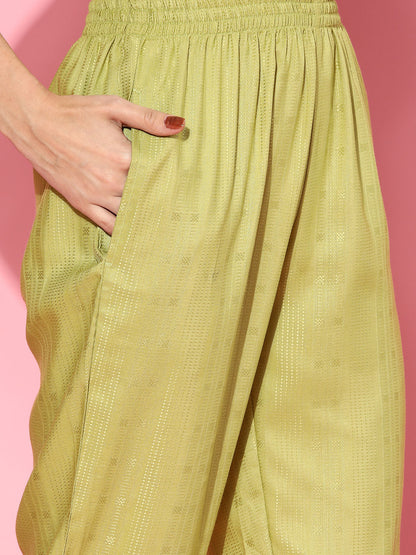 Self Design Rayon Blend Co-Ords Set