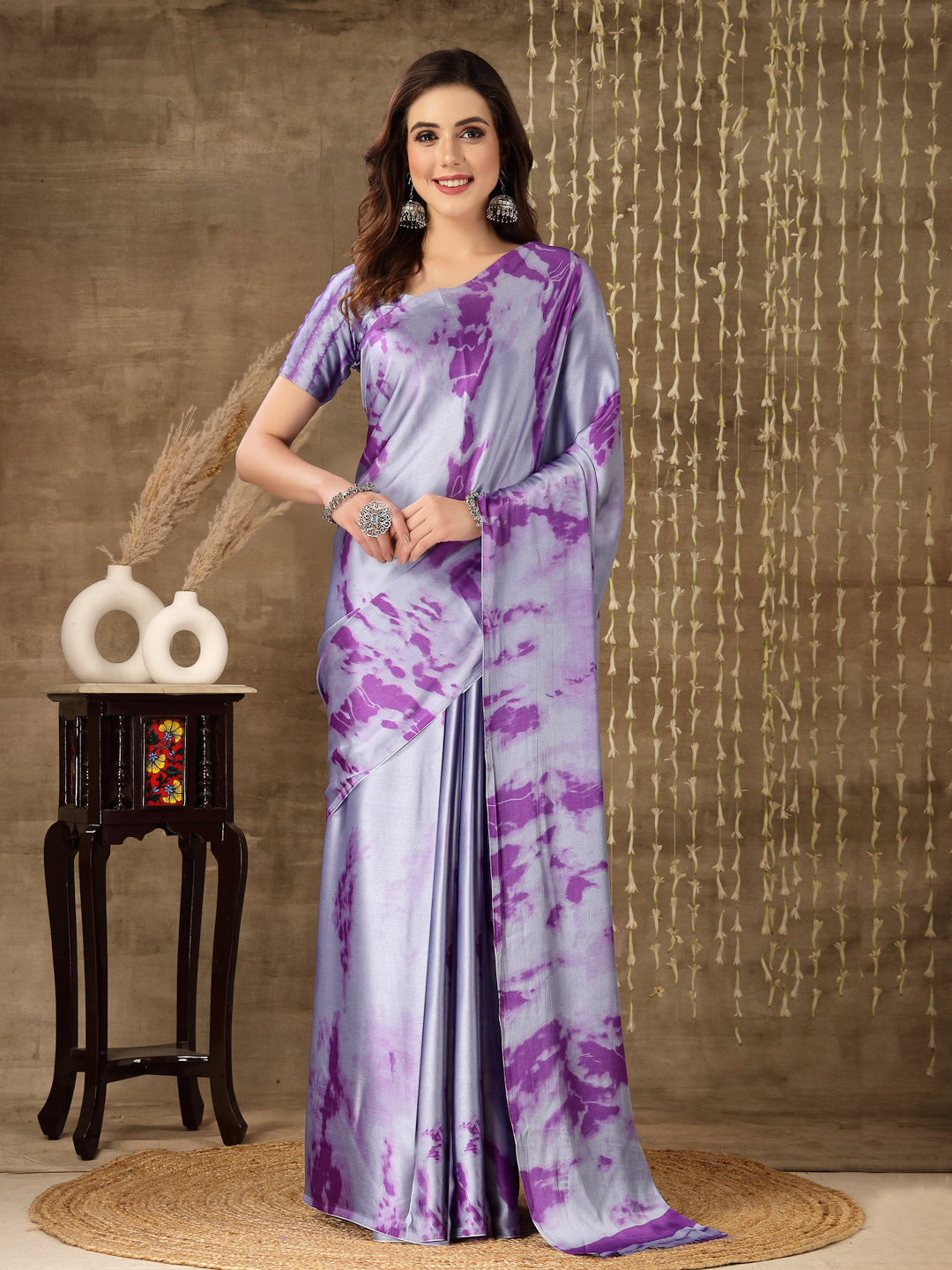 Stylum lavender saree – wholesale manufacturer &amp; exporter from India