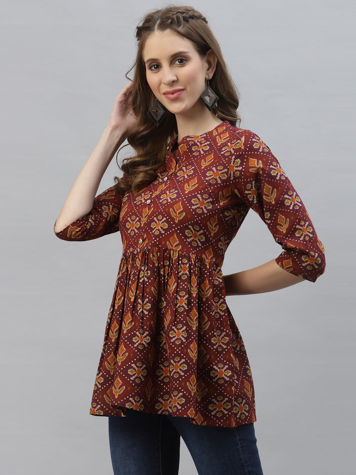 Printed Cotton Top