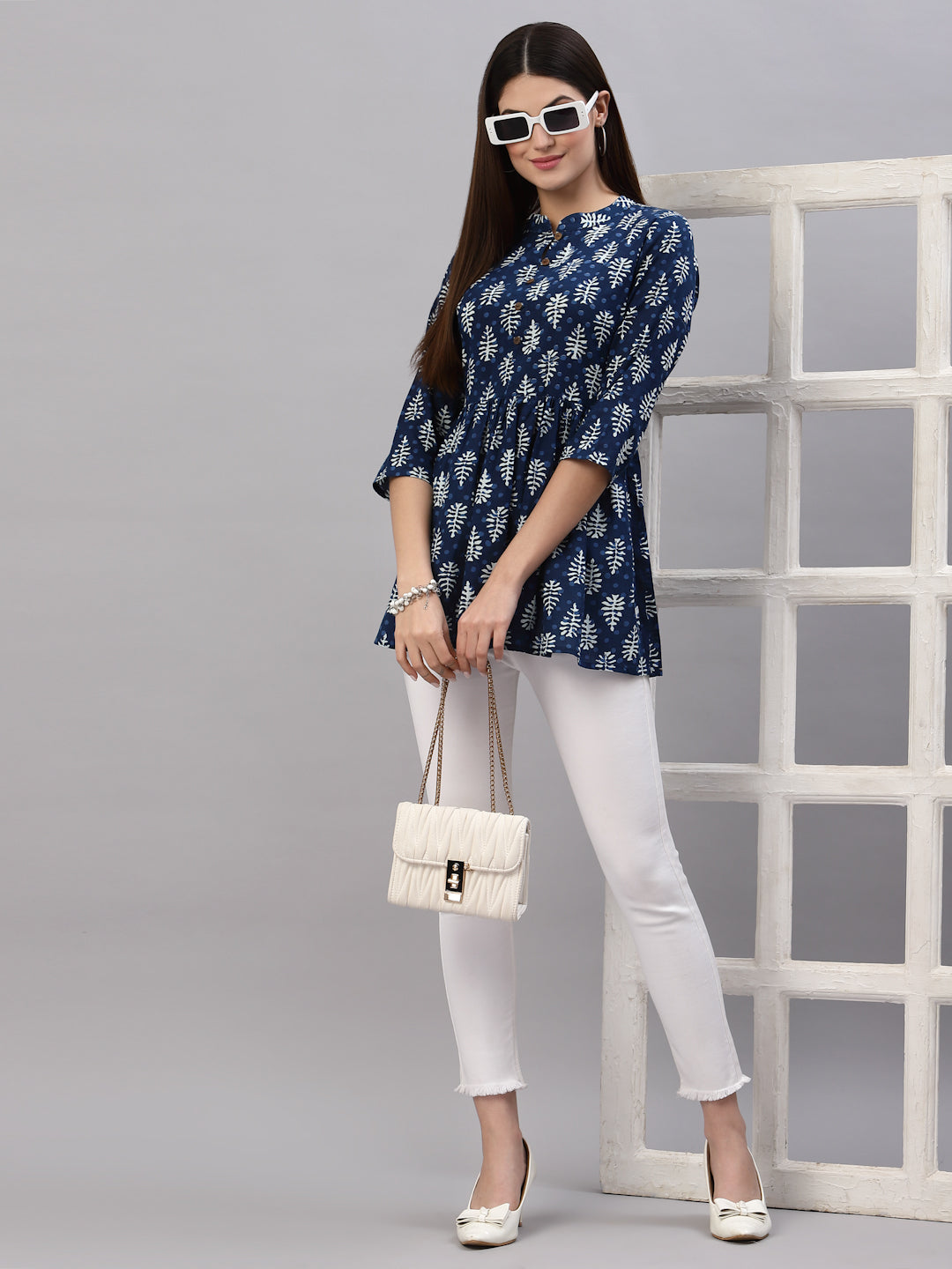 Printed Cotton Top