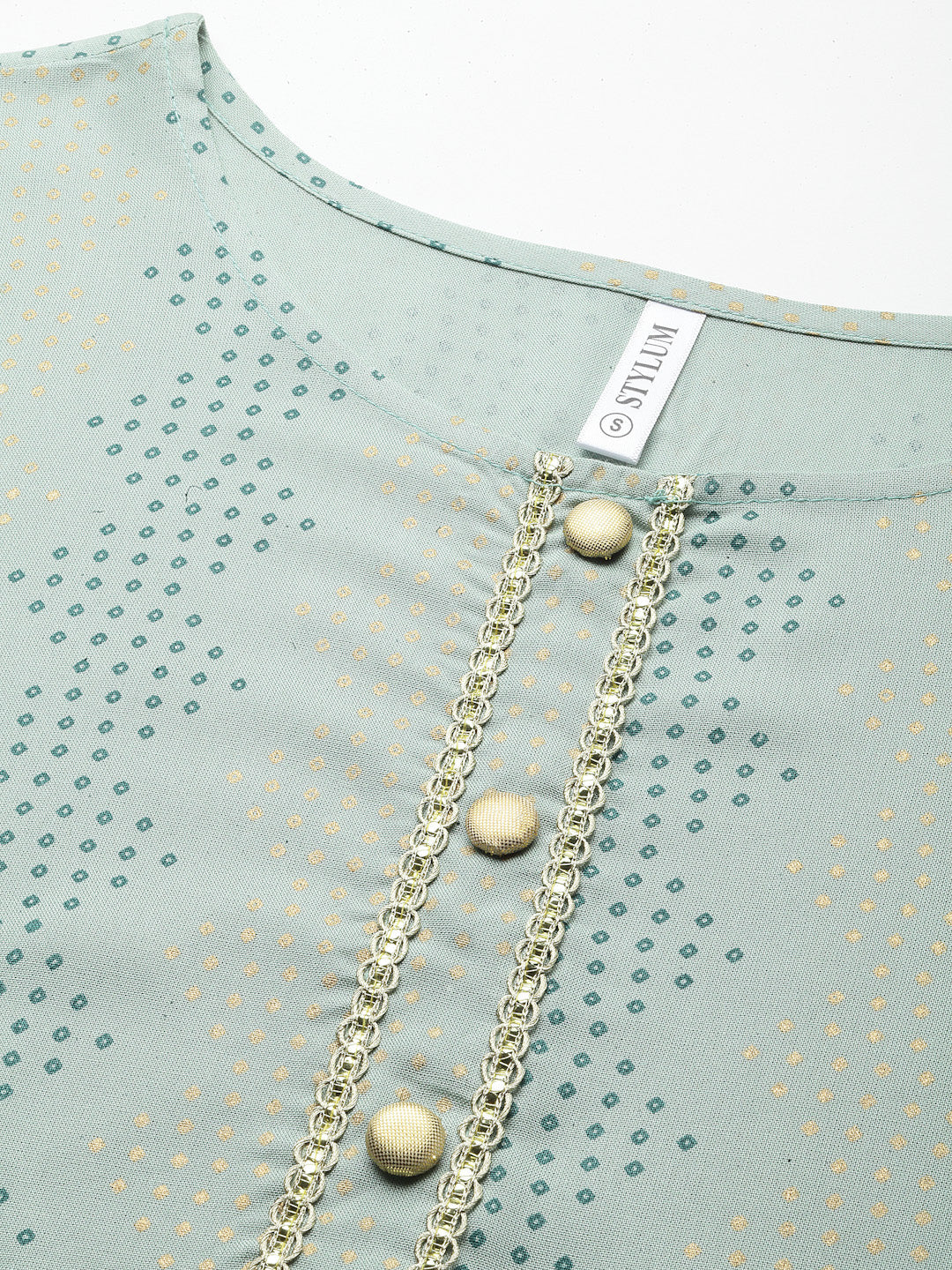 Printed Rayon Straight Kurta