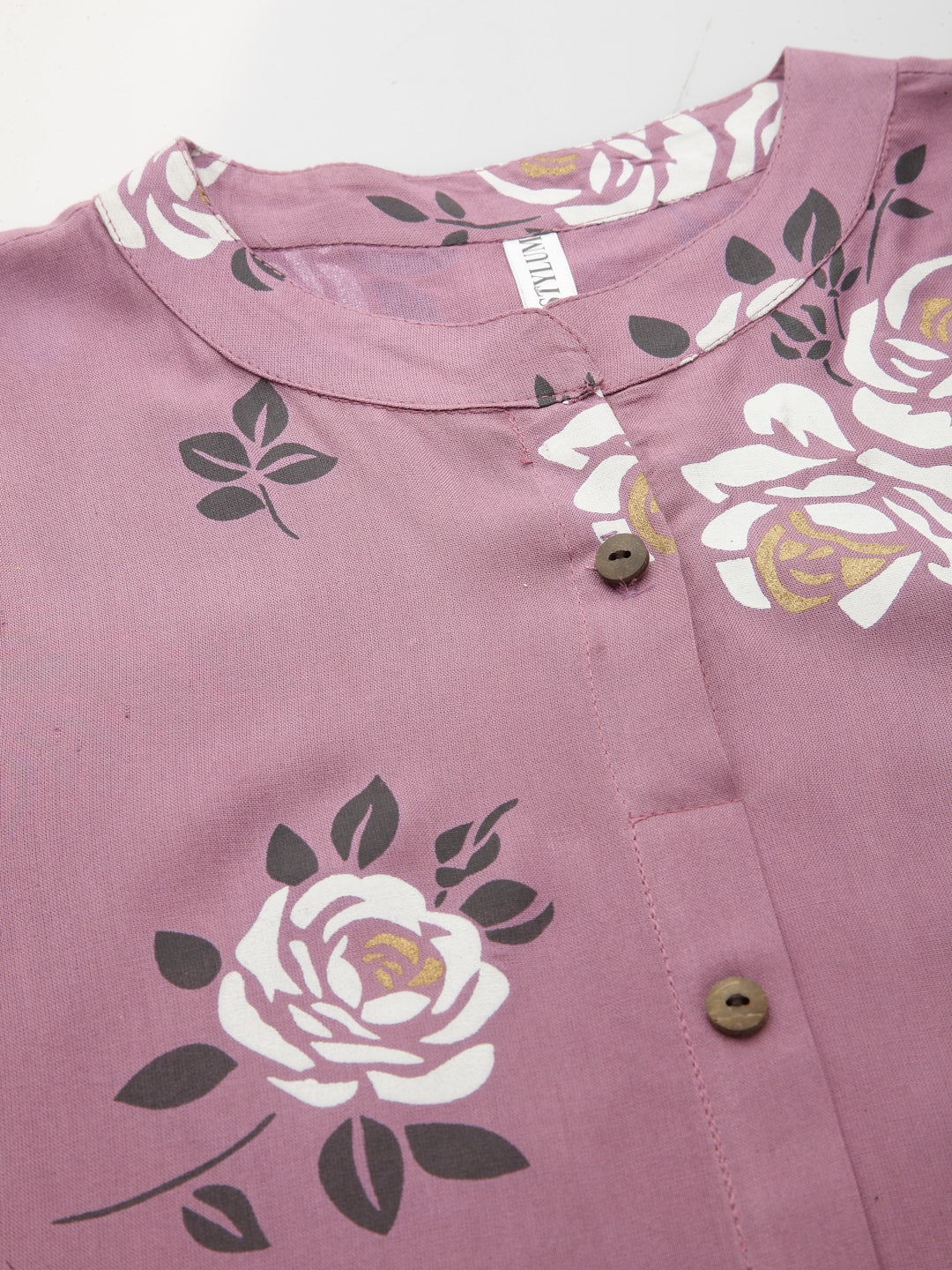 Floral Printed A-Line Kurta