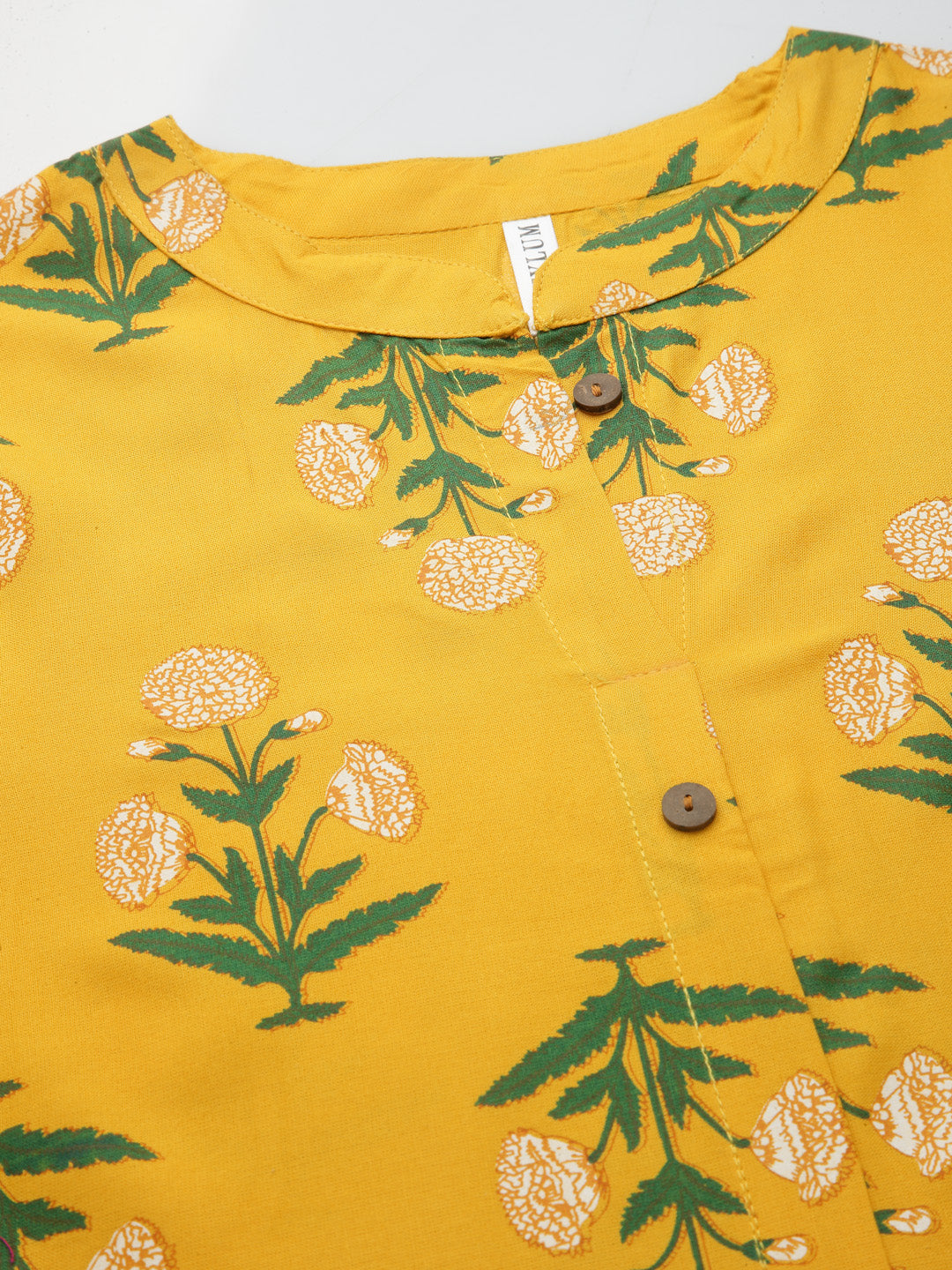 Floral Printed A-Line Kurta