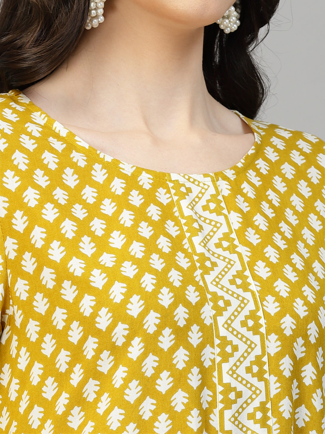 Printed Cotton Kurta Dupatta Set