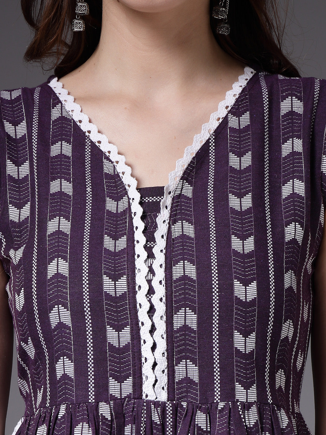 Self Designed Cotton Blend Naira Cut Kurta