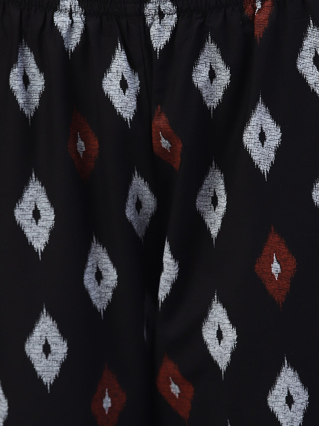 Cotton Geometric Print Night Suit Set
