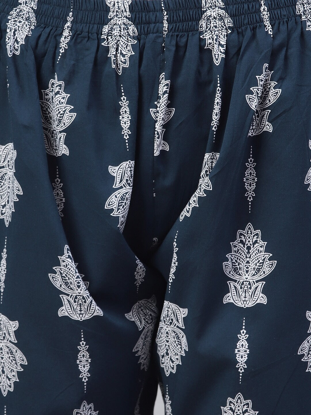 Cotton Floral Print Night Suit Set