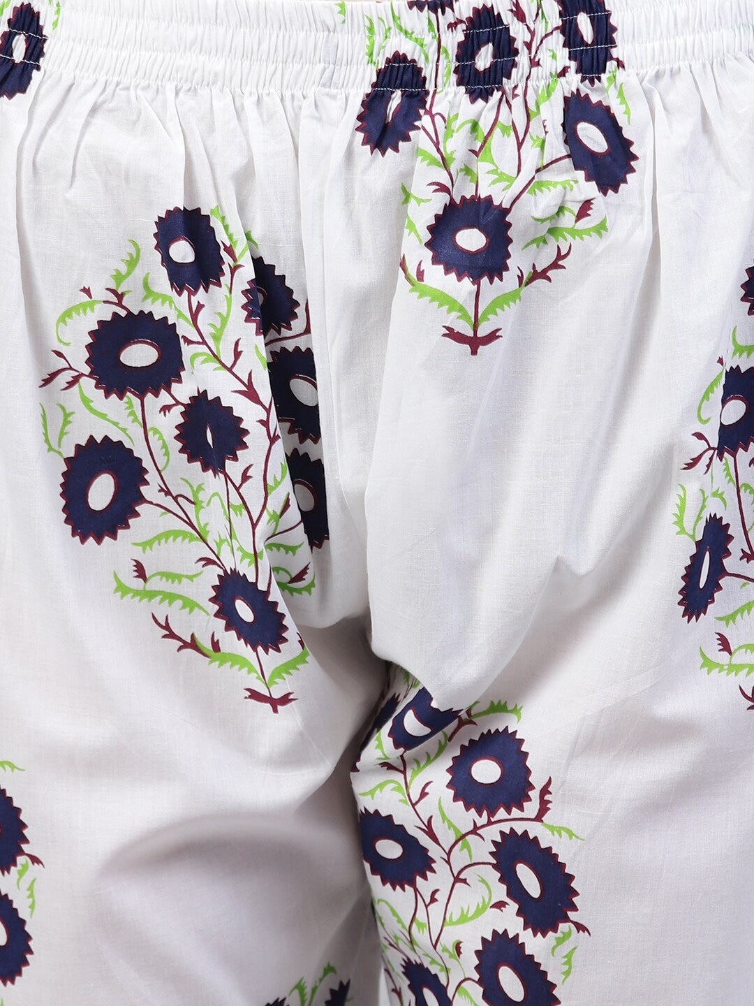 Cotton Floral Print Night Suit Set