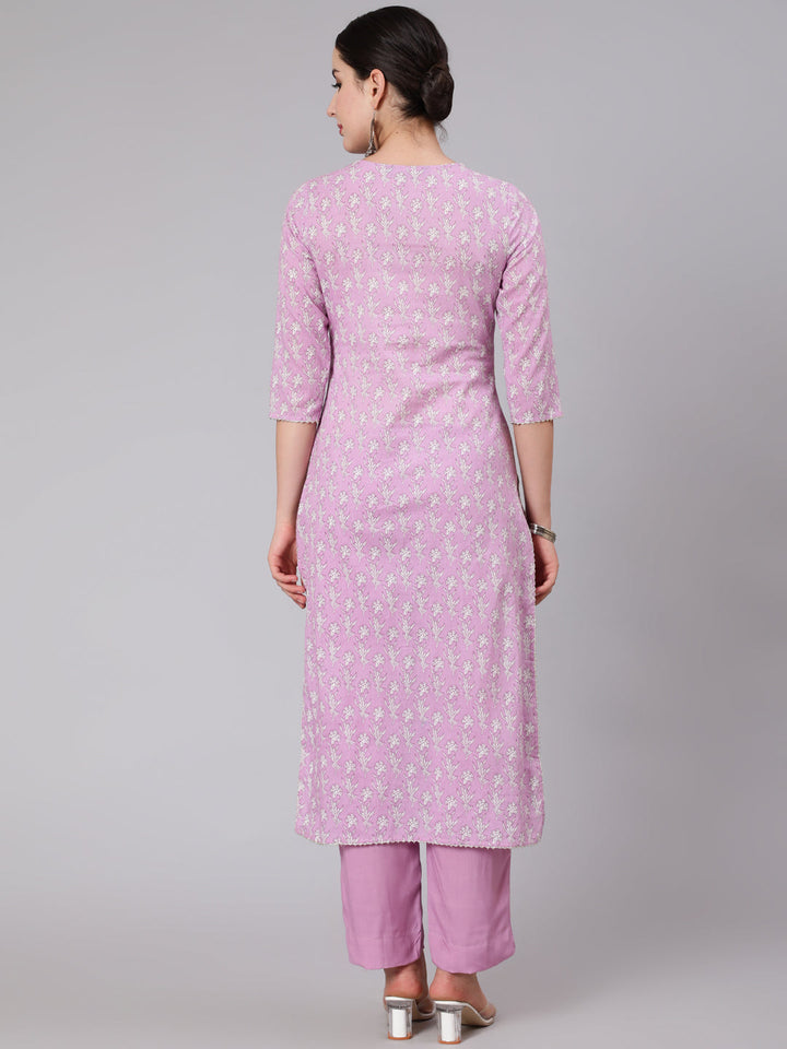 Rayon Calf Length Sequence Stright 3/4 Sleeve Round Neck Kurta Set With Dupatta